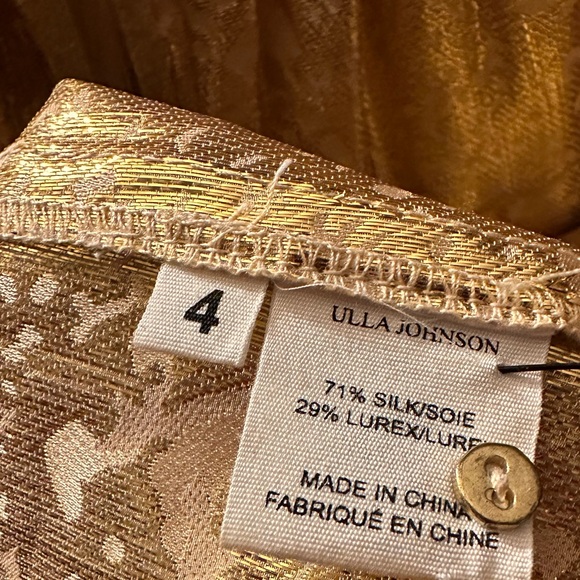 Ulla Johnson Gilded Ballon Sleeve Ivy Blouse in Sand - Picture 15 of 16